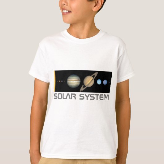 Sonnensystem T-Shirt (Vorderseite)