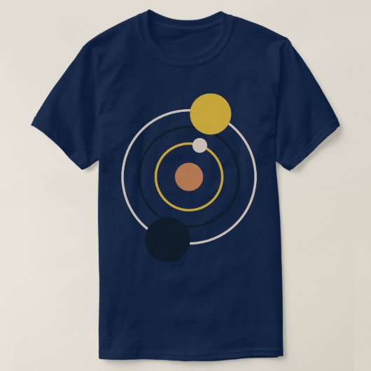 Sonnensystem T-Shirt (Design vorne)