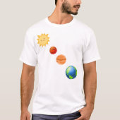Sonnensystem T-Shirt (Vorderseite)