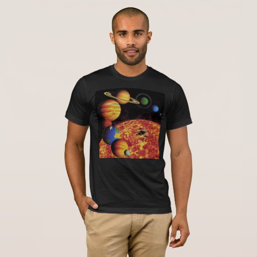Sonnensystem T-Shirt (Vorne ganz)