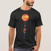 Sonnensystem T-Shirt (Vorderseite)