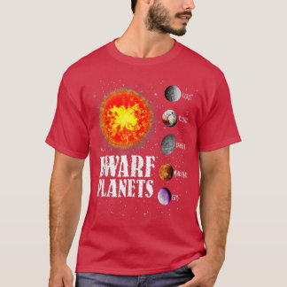 Sonnensystem T Zwergplaneten Geschenke T-Shirt