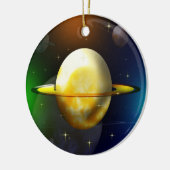 Sonnensystem-Verzierung Keramik Ornament (Links)