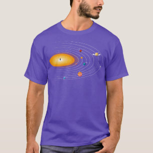 Sonnensystem Vinyl Music von Tobe Fonseca T-Shirt