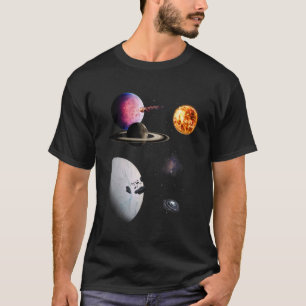 Sonnensystem Weltraum Galaxie Astronaut Universum T-Shirt