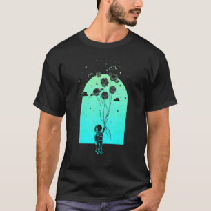 Sonnensystem Weltraumflug Astronauten Sind Aliens  T-Shirt