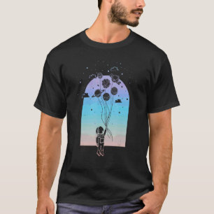 Sonnensystem Weltraumflug Astronauten Sind Aliens T-Shirt