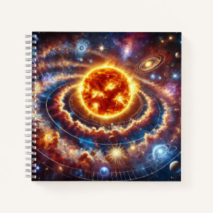 Sonnensystem & Weltraumforschung Notizblock