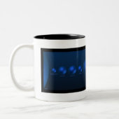 Sonnensystem Zweifarbige Tasse (Links)