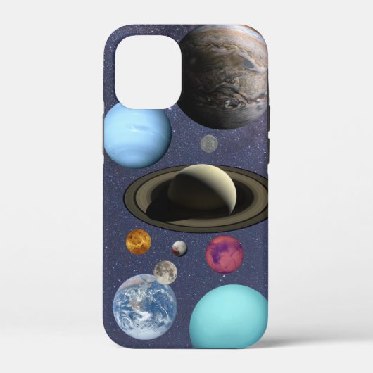 Sonnensysteme Case-Mate iPhone Hülle (Rückseite)