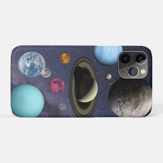 Sonnensysteme Case-Mate iPhone Hülle (Rückseite (Horizontal))