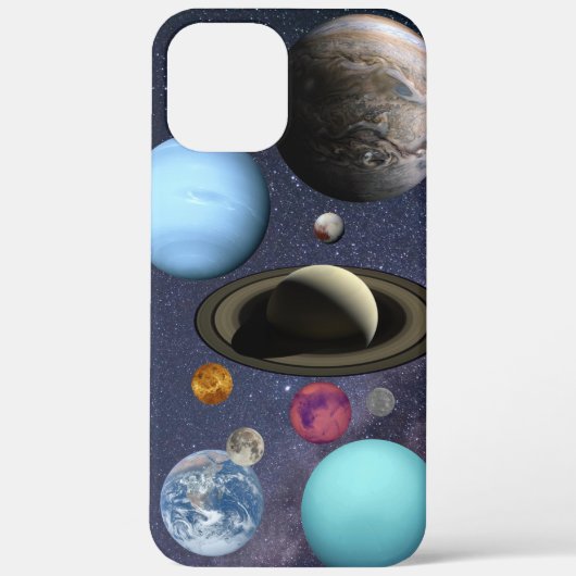 Sonnensysteme Case-Mate iPhone Hülle (Rückseite)