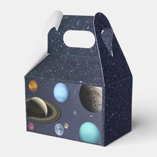 Sonnensysteme Geschenkschachtel (Rückseite)