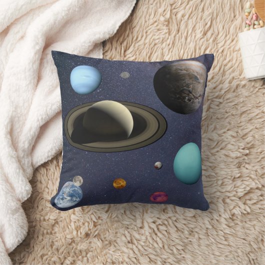 Sonnensysteme Kissen (Decke)