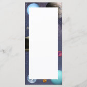 Sonnensysteme Menükarte (Rückseite)