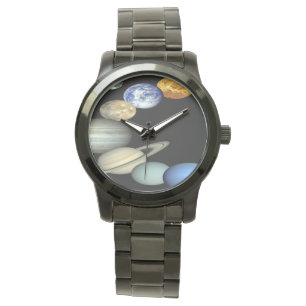 Sonnensysteme Planeten Armbanduhr