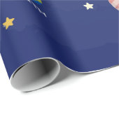 Sonnensysteme Planeten Geschenkpapier (Rolleneckpunkt)