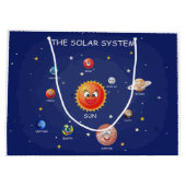 Sonnensysteme Planeten Große Geschenktüte (Rückseite)