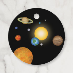 Sonnensysteme Planeten im tiefen dunklen Raum, kos Geschenkanhänger