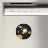 Sonnensysteme Planeten im tiefen dunklen Raum, kos Magnet (In Situ (Geschirrspüler))