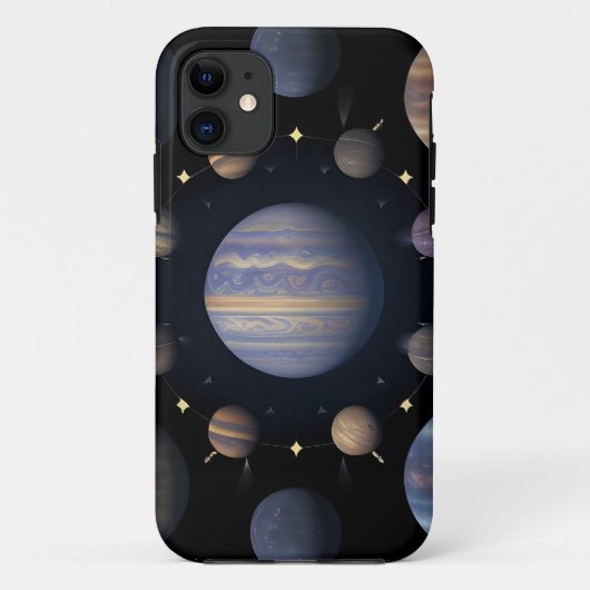 Sonnensysteme Planeten im Weltraum Case-Mate iPhone Hülle (Rückseite)