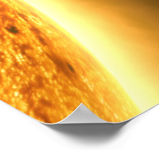 Sonnensysteme Planeten Poster (Ecke)