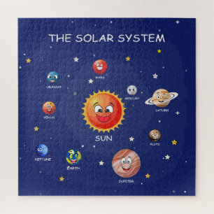 Sonnensysteme Planeten Puzzle
