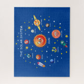 Sonnensysteme Planeten Puzzle (Vertikal)