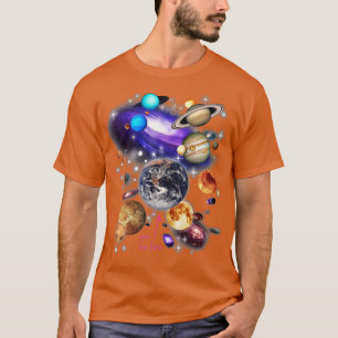 Sonnensysteme Planeten T-Shirt