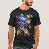 Sonnensysteme Planeten T-Shirt (Vorderseite)