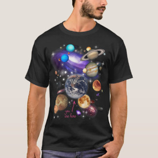 Sonnensysteme Planeten T-Shirt