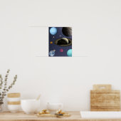 Sonnensysteme Poster (Küche)