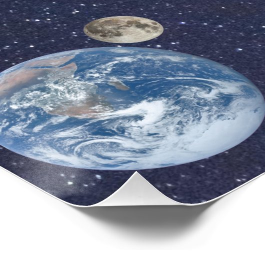 Sonnensysteme Poster (Ecke)