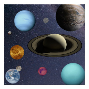 Sonnensysteme Poster