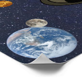 Sonnensysteme Poster (Ecke)