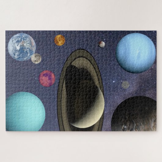 Sonnensysteme Puzzle (Horizontal)