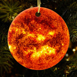 Sonnensystems Weihnachtsbaum mit hoher Auflösung Keramik Ornament