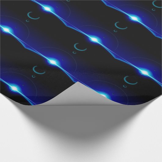 Sonnenszene Geschenkpapier (Ecke)