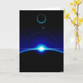 Sonnenszene Karte (Gelbe Blume)