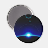 Sonnenszene Magnet (Vorderseite/Rückseite)