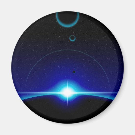 Sonnenszene Magnet (Vorne)