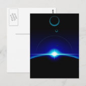 Sonnenszene Postkarte (Vorne/Hinten)