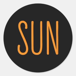 Sonnentag 2025 Earth Sun Paare Kostümmatte Runder Aufkleber