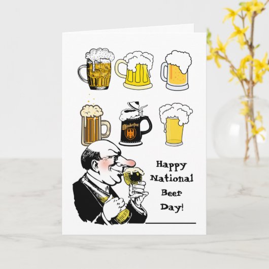 Sonnentag 7. April Karte (Gelbe Blume)