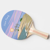 Sonnentag am Beach Ping Pong Paddle Tischtennis Schläger (Seitenansicht)