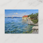 Sonnentag am Bodensee (Süddeutschland) Bus Visitenkarte (Vorderseite)