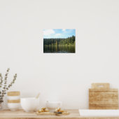 Sonnentag am Paddensee Poster (Küche)