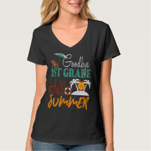 Sonnentag am Strand - Happy Last Bye 1. Klasse T-Shirt