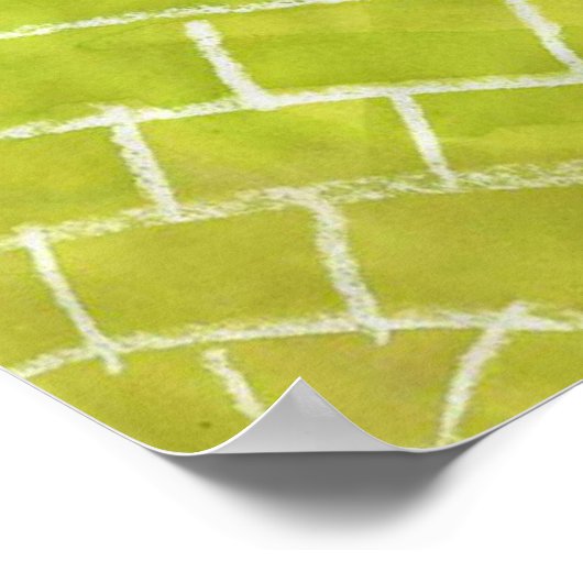 Sonnentag Art Poster drucken (Ecke)