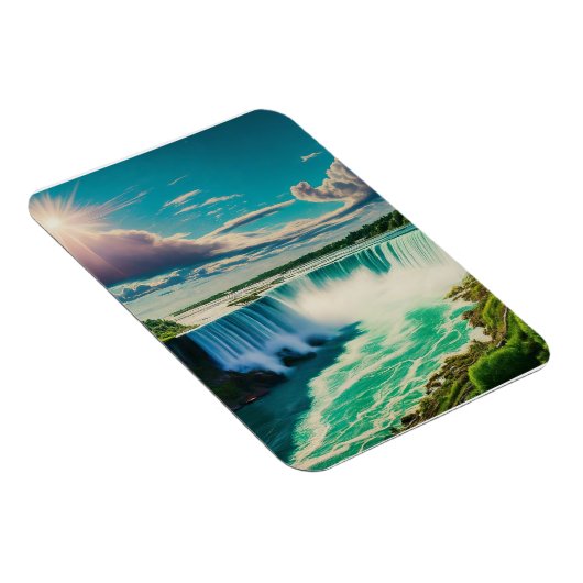 Sonnentag bei Niagara Falls Magnet (Rechte Seite)